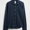 Camicia con tasca in denim Camicia con tasca in denim