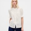 Camicia con volant e pieghe Camicia con volant e pieghe