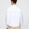 Camicia corta grande in cotone biologico Oxford Camicia corta grande in cotone biologico Oxford