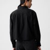 Camicia corta in popeline di cotone biologico Camicia corta in popeline di cotone biologico