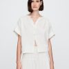 Camicia Dolman in garza di cotone