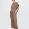 Camicia Dolman in garza di cotone