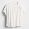 Camicia Dolman in garza di cotone