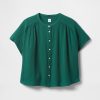 Camicia Dolman in garza di cotone