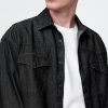 Camicia grande in denim stile western Camicia grande in denim stile western