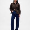 Camicia grande in denim ultra morbido Camicia grande in denim ultra morbido