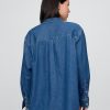 Camicia grande in denim ultra morbido