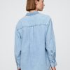 Camicia grande in denim ultra morbido Camicia grande in denim ultra morbido