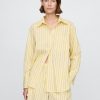 Camicia grande in popeline di cotone biologico Camicia grande in popeline di cotone biologico