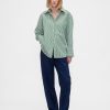 Camicia grande in popeline di cotone biologico Camicia grande in popeline di cotone biologico
