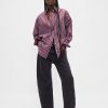 Camicia grande in popeline di cotone biologico Camicia grande in popeline di cotone biologico
