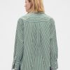 Camicia grande in popeline di cotone biologico Camicia grande in popeline di cotone biologico