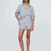 Camicia grande in popeline di cotone biologico Camicia grande in popeline di cotone biologico