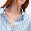 Camicia grande in popeline di cotone biologico Camicia grande in popeline di cotone biologico