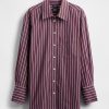 Camicia grande in popeline di cotone biologico Camicia grande in popeline di cotone biologico