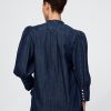 Camicia in denim con maniche a sbuffo Gap × HFR di N’gai Camicia in denim con maniche a sbuffo Gap × HFR di N’gai