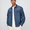 Camicia in denim ricamata Camicia in denim ricamata