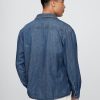 Camicia in denim ricamata Camicia in denim ricamata