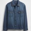 Camicia in denim ricamata Camicia in denim ricamata