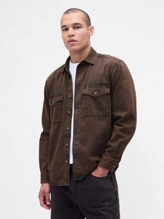 Camicia in denim rilassata