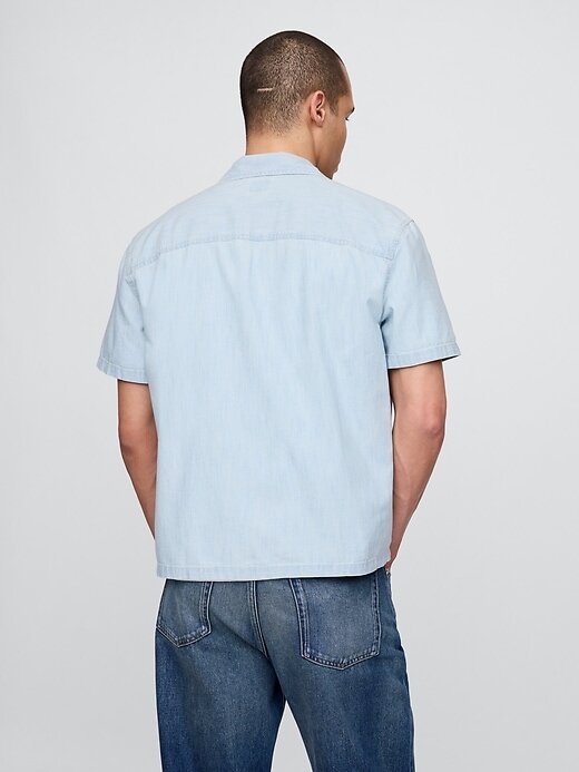 Camicia in denim rilassata Camicia in denim rilassata