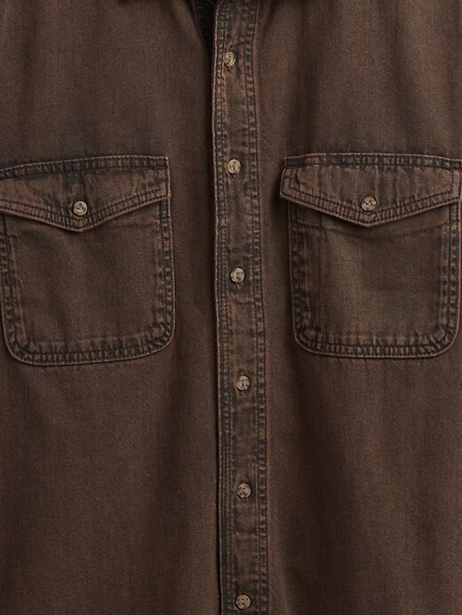 Camicia in denim rilassata Camicia in denim rilassata