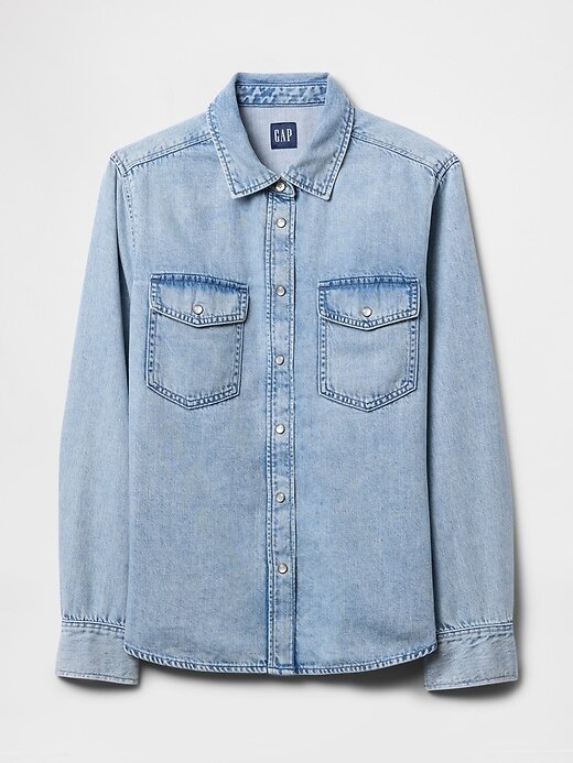 Camicia in denim ultra morbido Camicia in denim ultra morbido