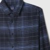 Camicia in flanella di cotone biologico Camicia in flanella di cotone biologico