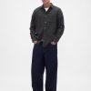 Camicia in flanella rilassata in cotone biologico