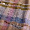 Camicia in flanella rilassata in cotone biologico