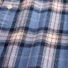 Camicia in flanella rilassata in cotone biologico