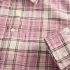 Camicia in flanella rilassata in cotone biologico