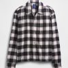 Camicia in flanella rilassata in cotone biologico Camicia in flanella rilassata in cotone biologico