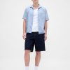 Camicia in lino e cotone