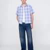 Camicia in lino e cotone