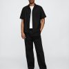 Camicia in lino e cotone