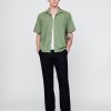 Camicia in lino e cotone