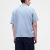 Camicia in lino e cotone