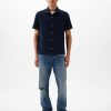 Camicia in lino e cotone