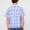 Camicia in lino e cotone