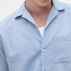 Camicia in lino e cotone