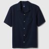 Camicia in lino e cotone