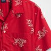 Camicia in lino e cotone