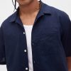 Camicia in lino e cotone