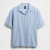 Camicia in lino e cotone
