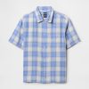 Camicia in lino e cotone