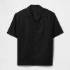 Camicia in lino e cotone