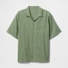 Camicia in lino e cotone