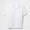 Camicia in lino e cotone