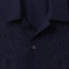 Camicia in popeline con occhielli Camicia in popeline con occhielli